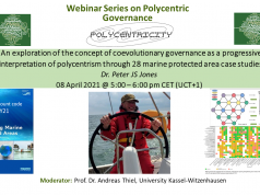 Governing MPAs: Challenges of decentralization in the shadow of hierarchy (Presentation by Dr. Peter Jones)
